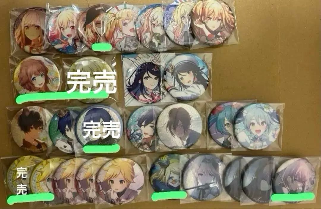 100点以上 プロセカ 缶バッジ 類 司 彰人 冬弥 瑞希 等