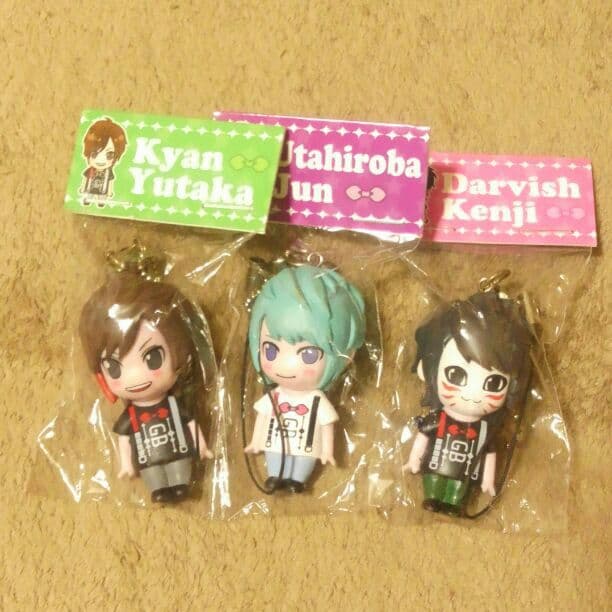 ゴールデンボンバー フィギュアストラップセット