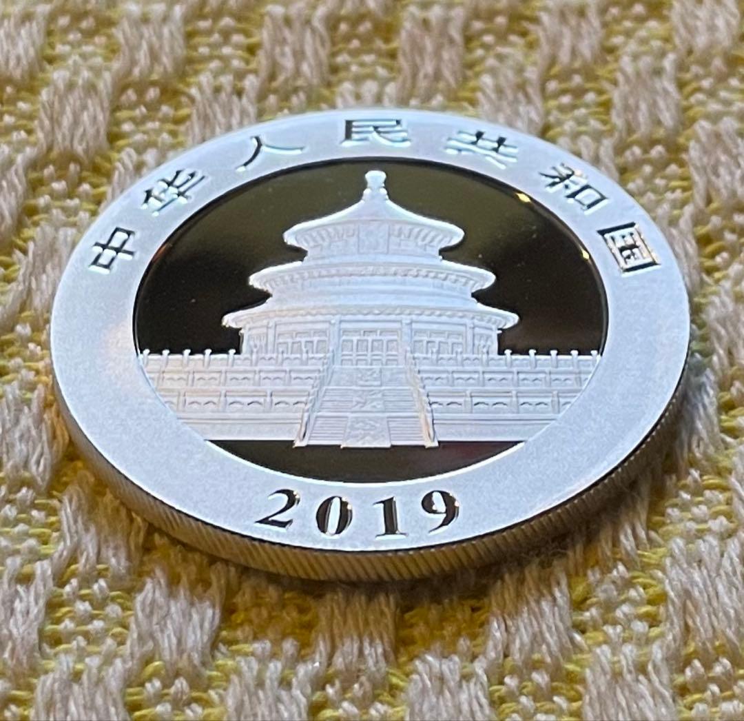2019年 純銀 パンダ銀貨 30g 中国 10元 シルバー