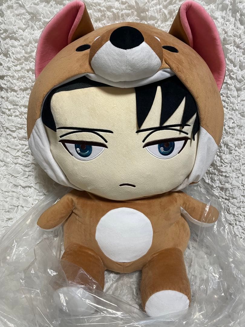 進撃の巨人 リヴァイ あにまるっこLサイズ ぬいぐるみ S11594