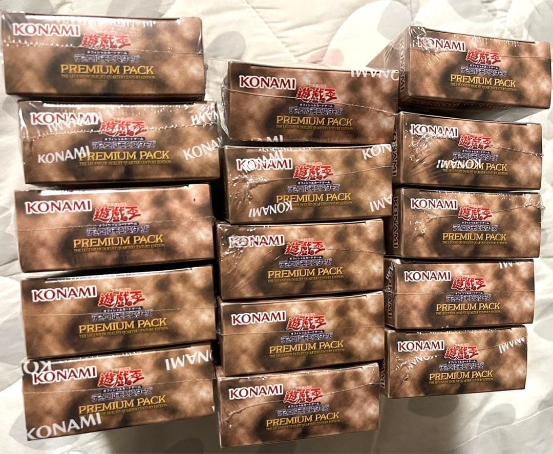 遊戯王　東京ドーム　決闘者伝説　25th プレミアムパック　15box