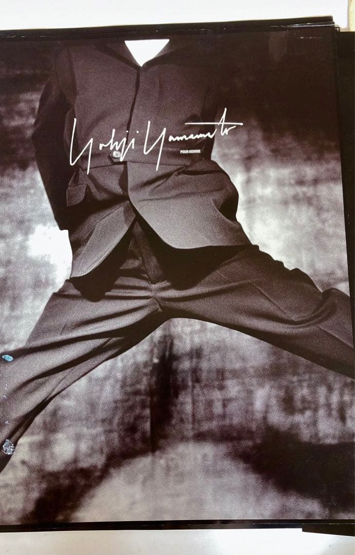 y様お取引 かなり希少✴︎ヨウジヤマモト : 写真ポスタールックブック