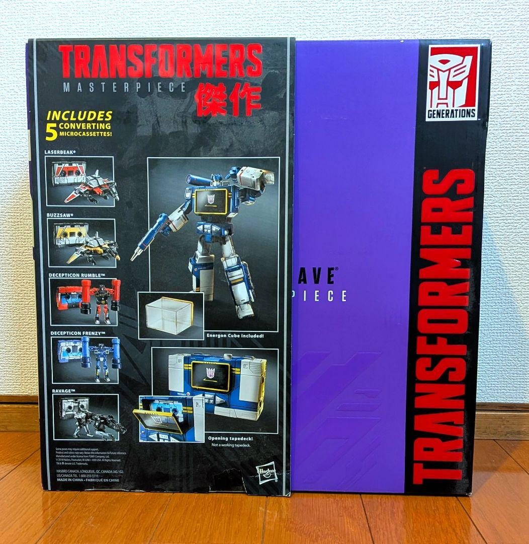 アジア限定 傑作版 MP02 マスターピース サウンドウェーブ