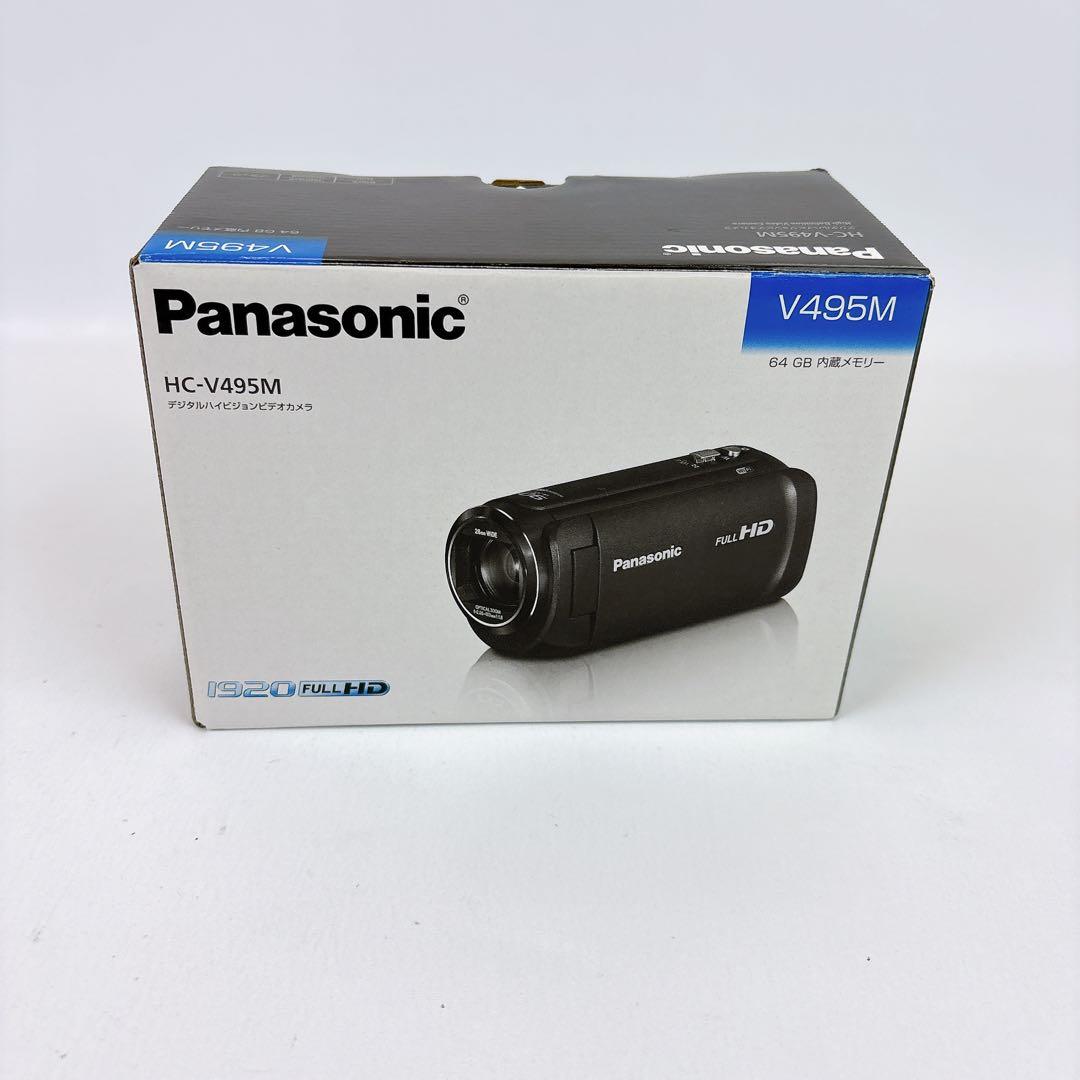 Panasonic HC-V495M-K デジタルハイビジョンビデオカメラ