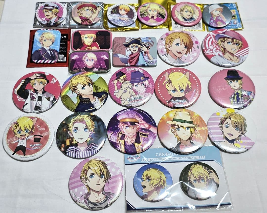 うたプリ 来栖翔 缶バッジ 144個まとめ売り
