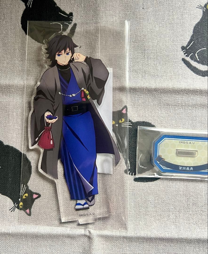 鬼滅の刃　ナンジャタウン　いこいの里巡り　 アクリルスタンド　富岡義勇