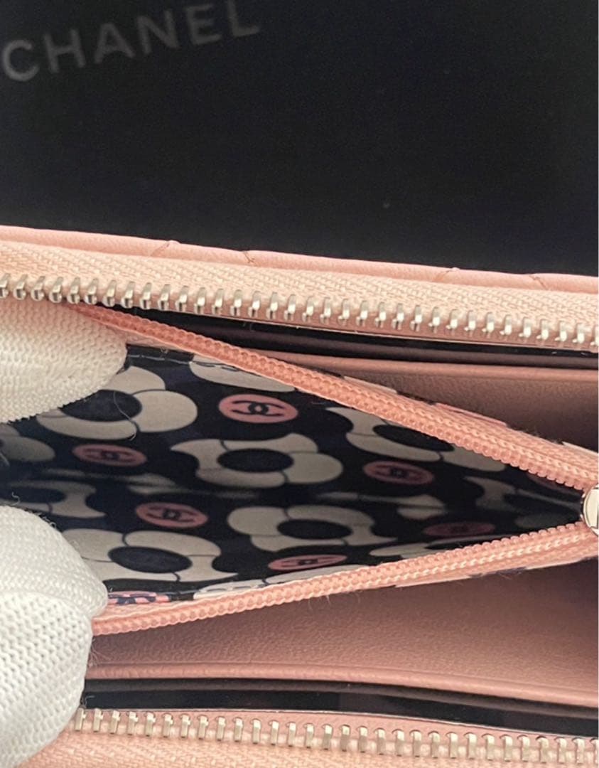 【SALE】CHANEL カードケース ピンク 新品 ミニ財布 箱付き