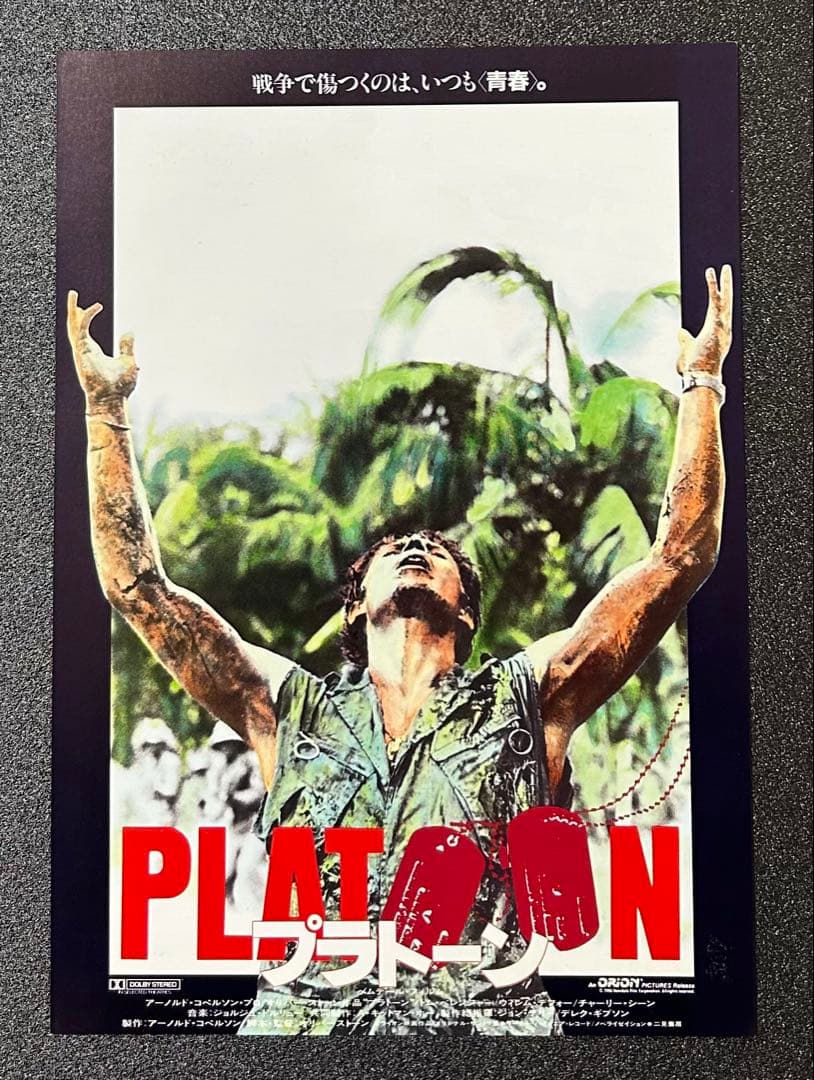 映画チラシ フライヤー 　　　【 オリヴァー・ストーン 監督作品 】