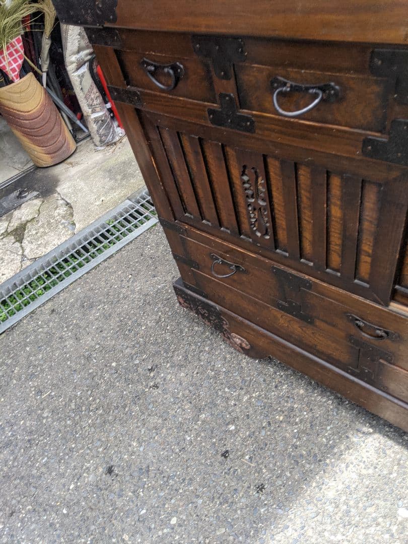 断捨離様専用時代家具 時代箪笥 車箪笥 薬箪笥 和箪笥 アンティーク