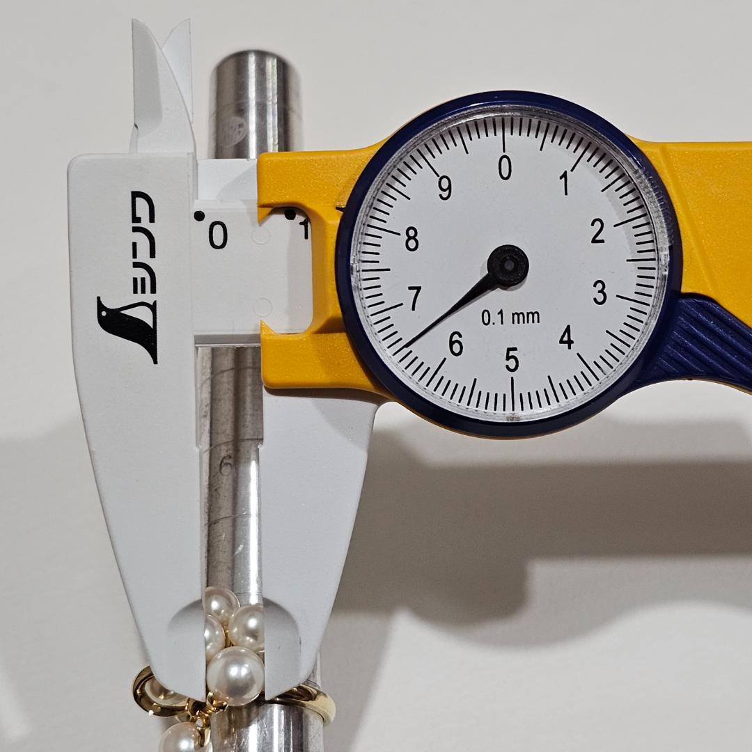 1678 ミキモトパールリングK18YGイエローゴールド9号