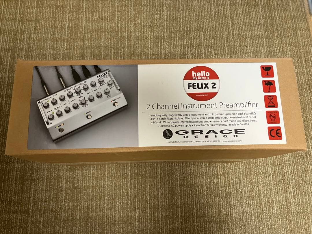 GRACE DESIGN FELiX2 シルバー