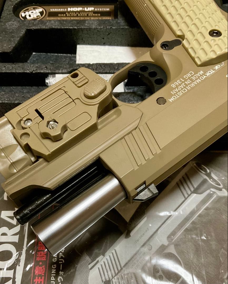 東京マルイデザートウォリアー4.3 (タクティカルライト&レーザーポインター付)