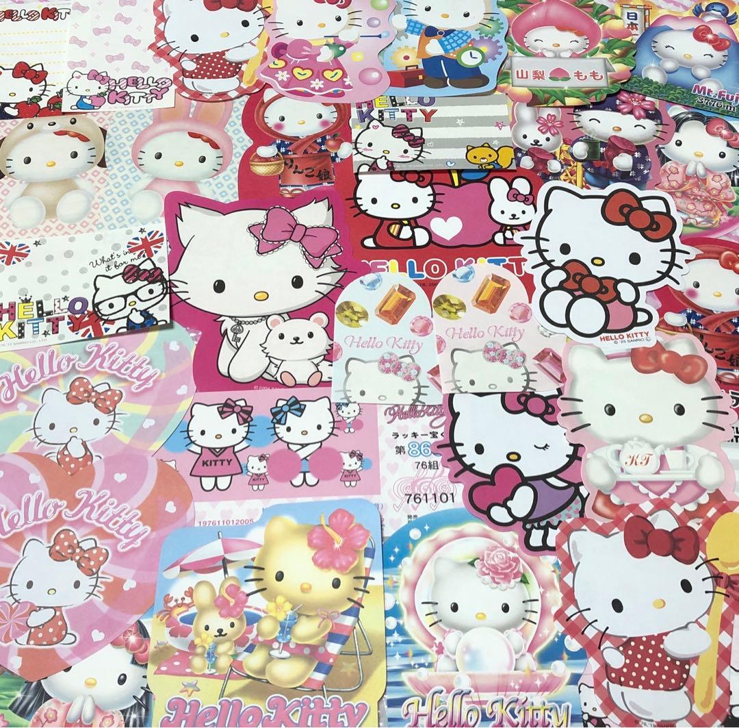 キティ メモ帳 サンリオ おすそわけ 平成レトロ レアメモ レター