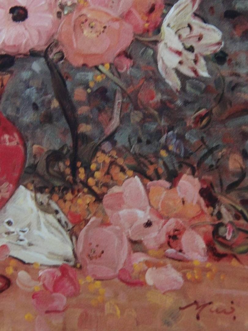 斎藤由比、【プリマヴェーラ】、希少な画集より、状態良好、新品高級額装付