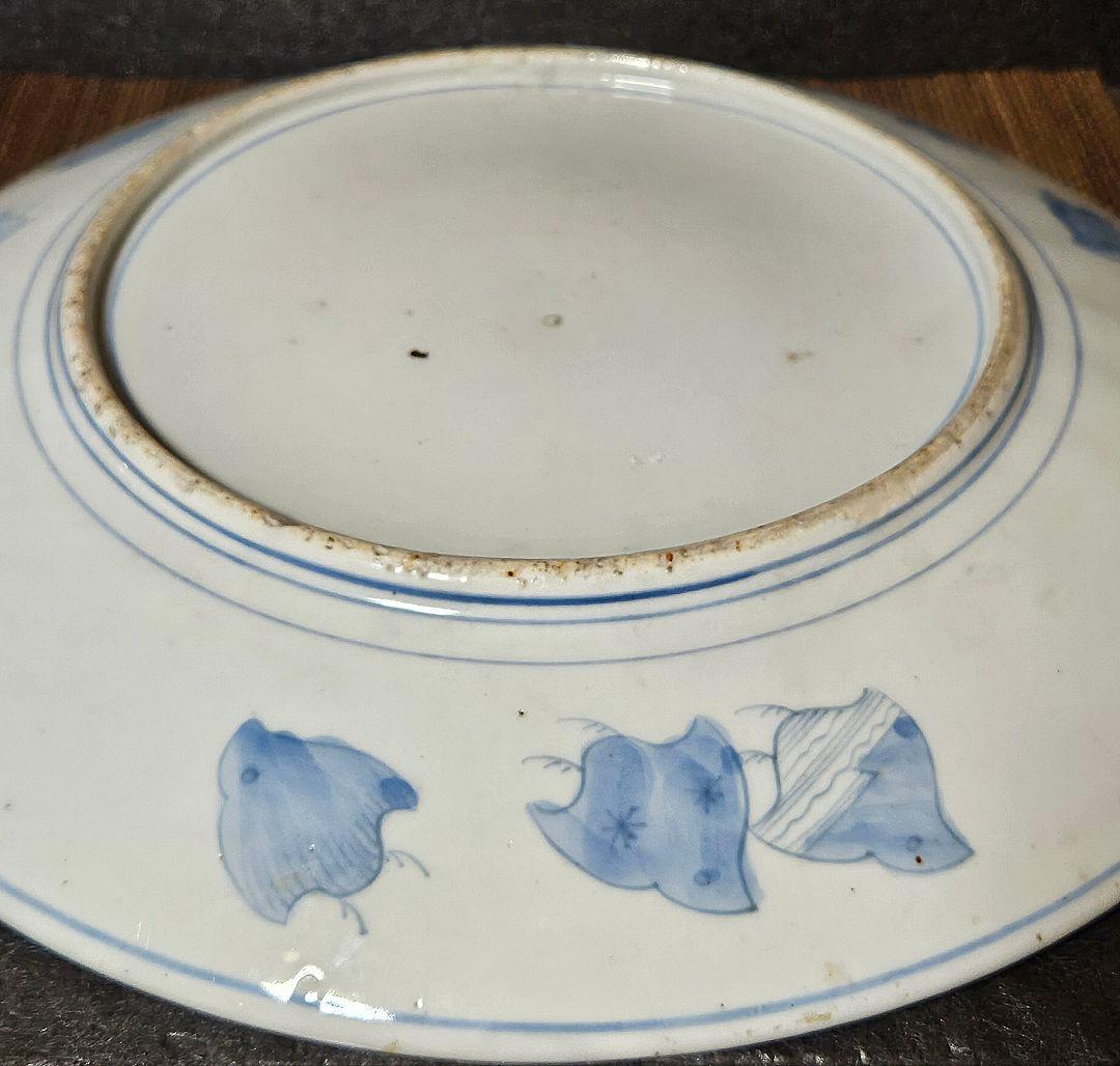 名品❗】江戸末期～明治初期 古伊万里 金襴染錦 桜に雲錦大波市松文