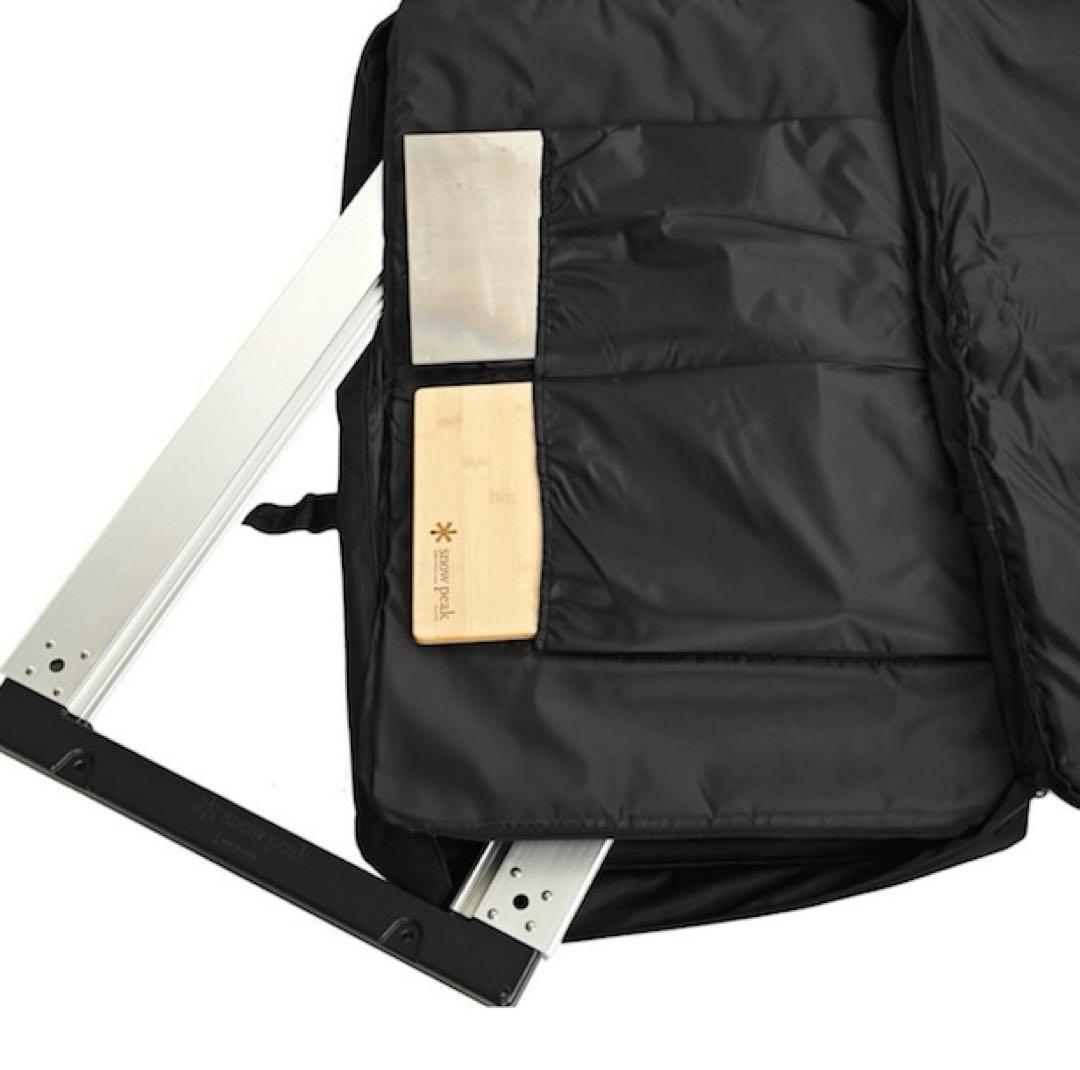 スノーピークIGT ロングバック 4ユニット 3層収納バック 天板と脚収納可能