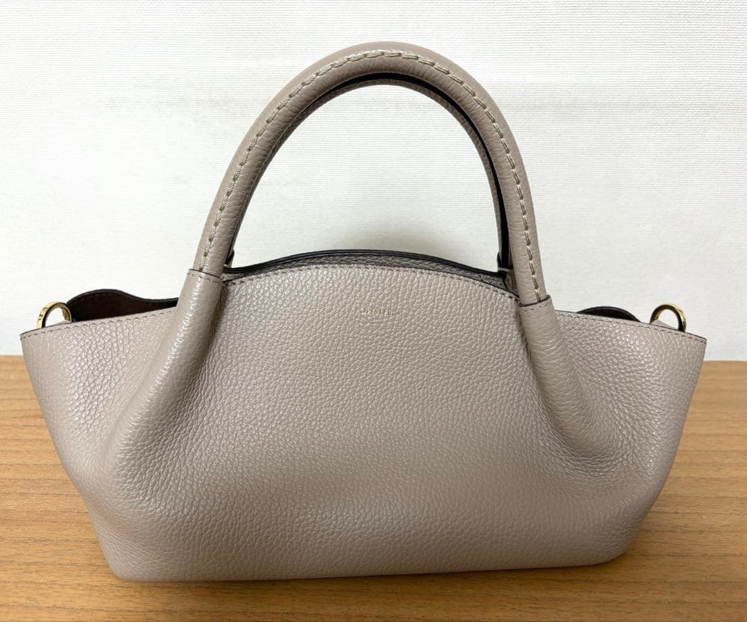 LORISTELLA ロリステッラ　AMBRA ショルダーバッグ グレージュ