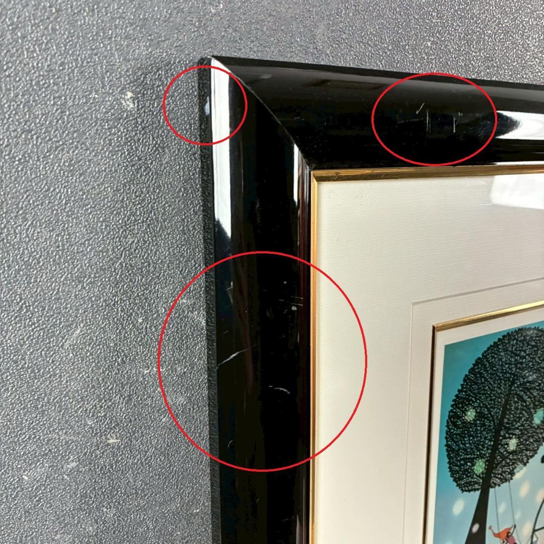 ぽぬお様専用】藤城清治「海の見える遊園地」「コスモスとこびと」2点