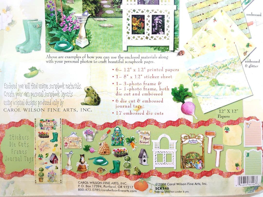 キャロルウィルソン スクラップ・ブックキット 2セット