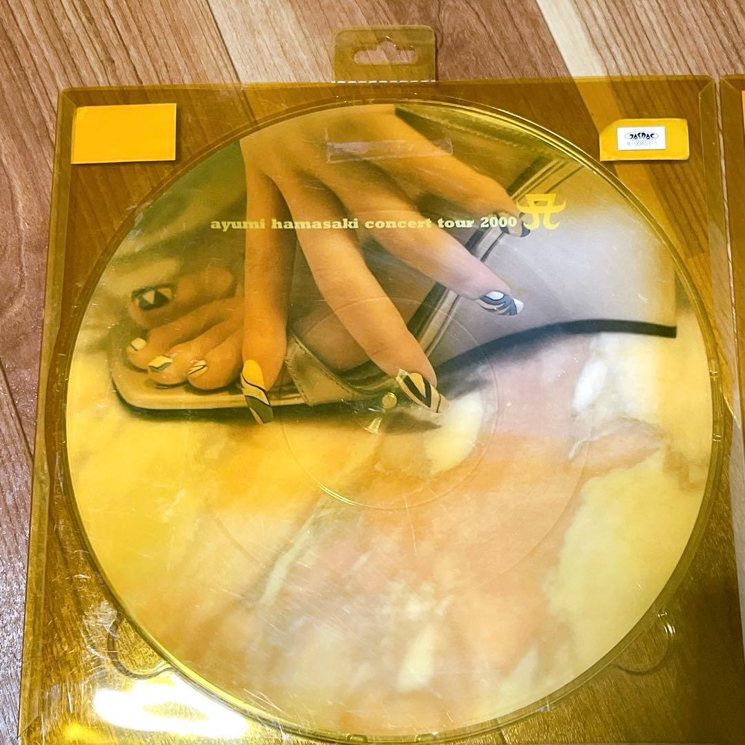 限定版】浜崎あゆみ ピクチャーレコード 3枚セット コンサートツアー2000