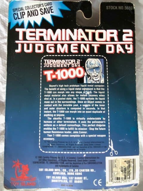 1996年製の「ターミネーター2」オリジナルアクションフィギュア