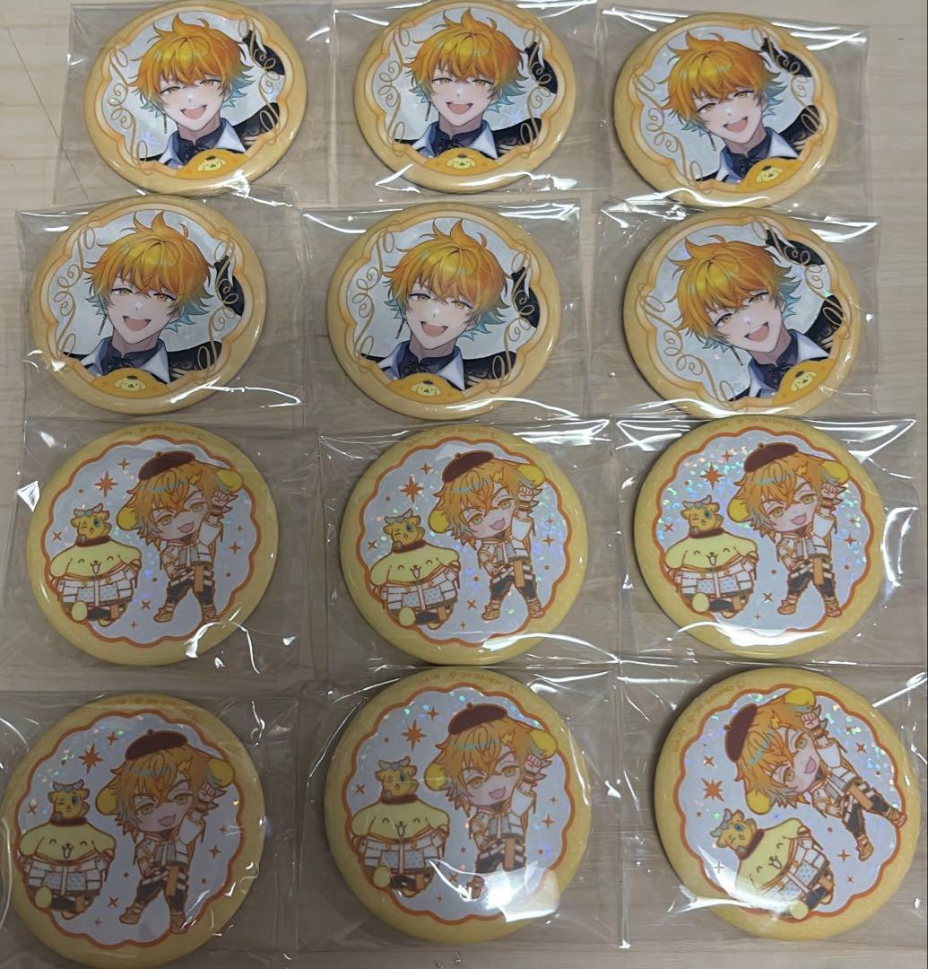 宇佐美リト サンリオ 缶バッジ コラボ 等身 デフォ セット - メルカリ