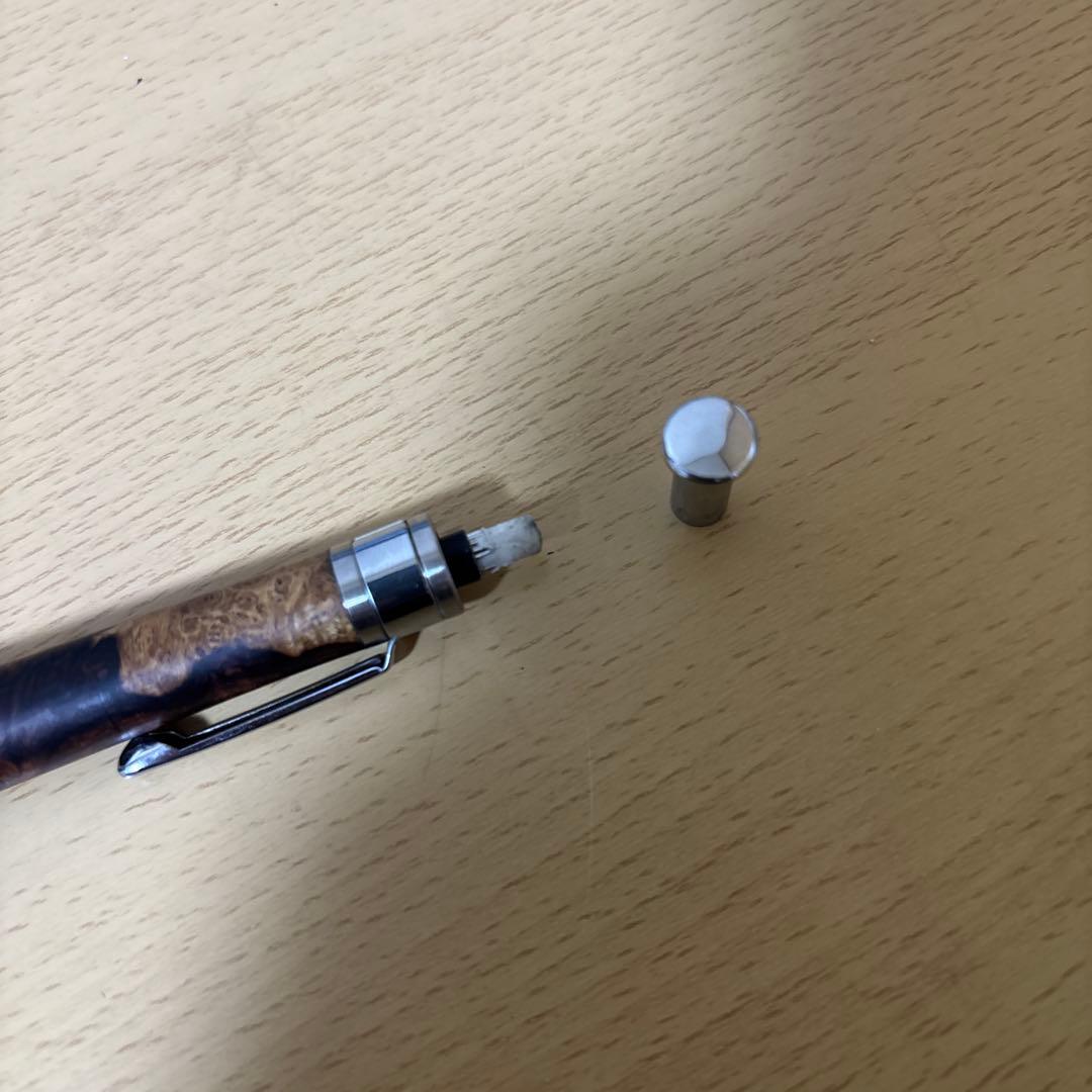 工房楔 ローズウッド瘤杢 ツートーン シャーペン - メルカリ