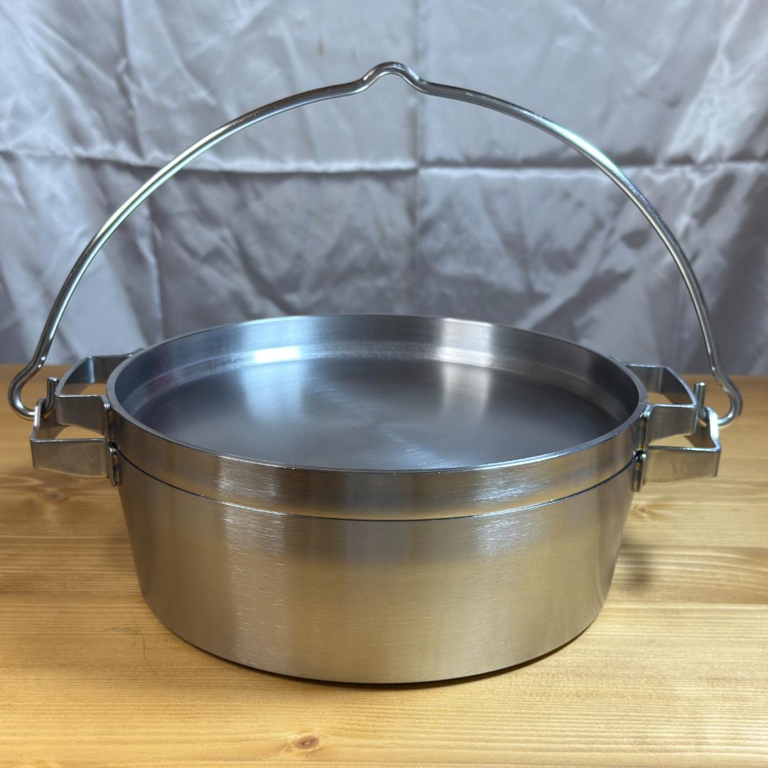 SOTO ステンレスダッチオーブン10インチハーフ+底網+専用ケースのセット