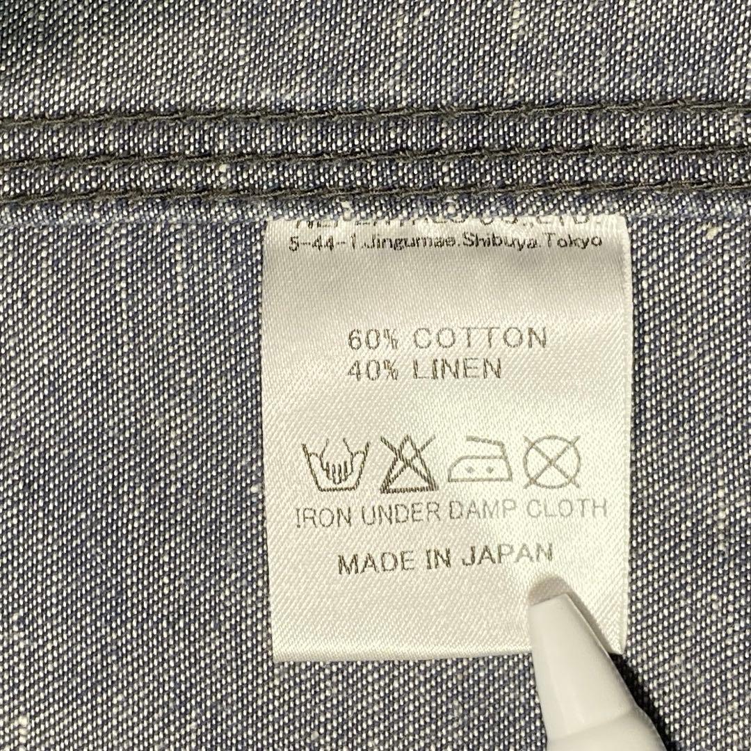 ニードルス　チャイナジャケット　カバーオール　コットンリネン