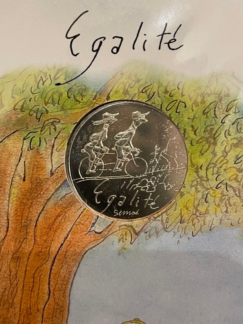 コレクション用 フランス10ユーロ記念銀貨2014年 12枚組(純銀量約70g)