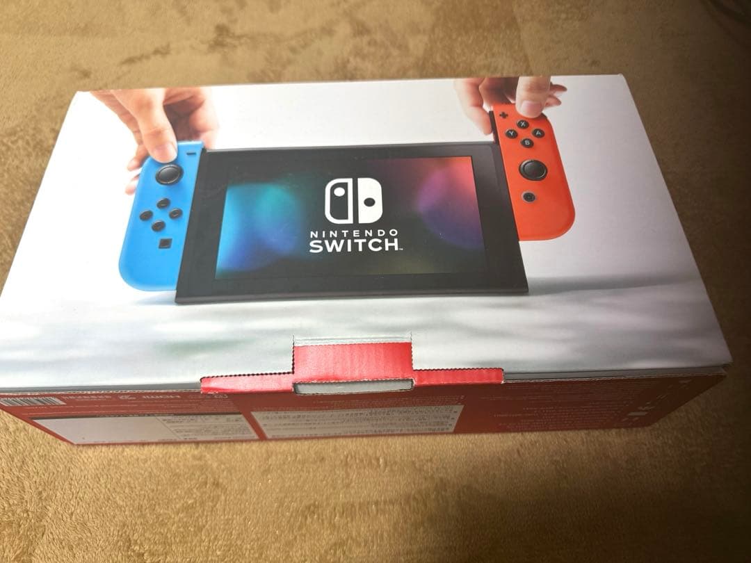 Nintendo Switch 青/赤 本体 キャリングケース付き
