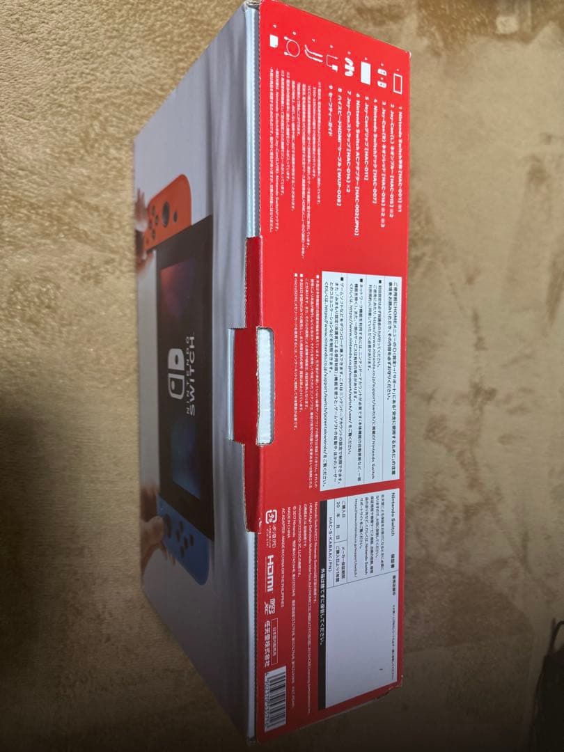 Nintendo Switch 青/赤 本体 キャリングケース付き