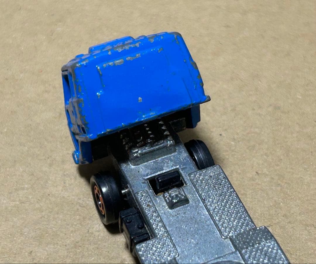 訳あり ロングトミカ いすゞ V12 コンテナトレーラー 鮮魚運送