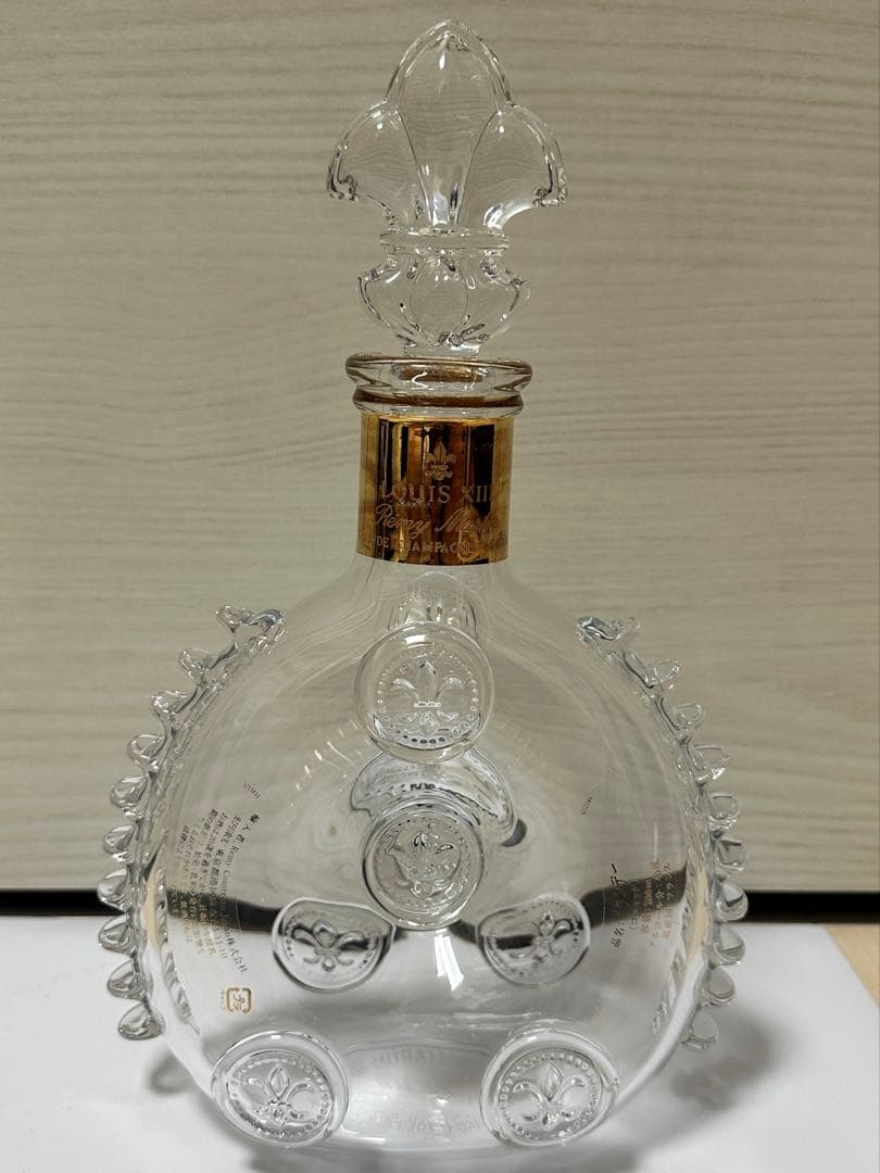 空き瓶】レミーマルタン ルイ13世 バカラ クリスタルボトル レミー