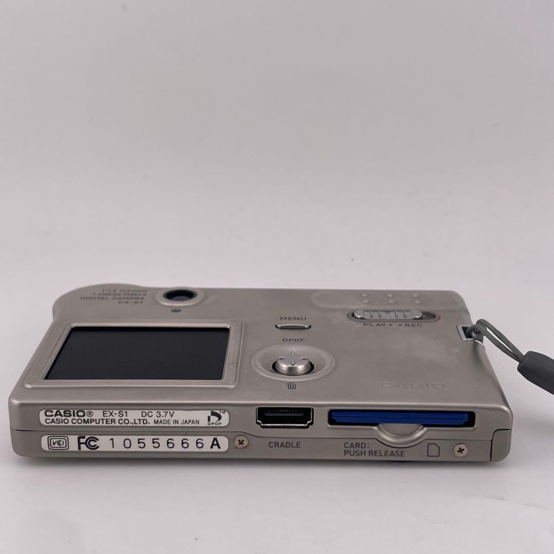 レトロ⭕️美品【動作oK!】CASIO EXILIM CARD EX-S1