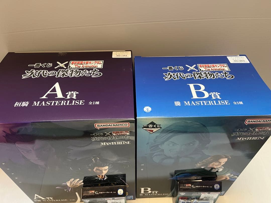 29 未開封2点　キングダム　一番くじ　フィギュア