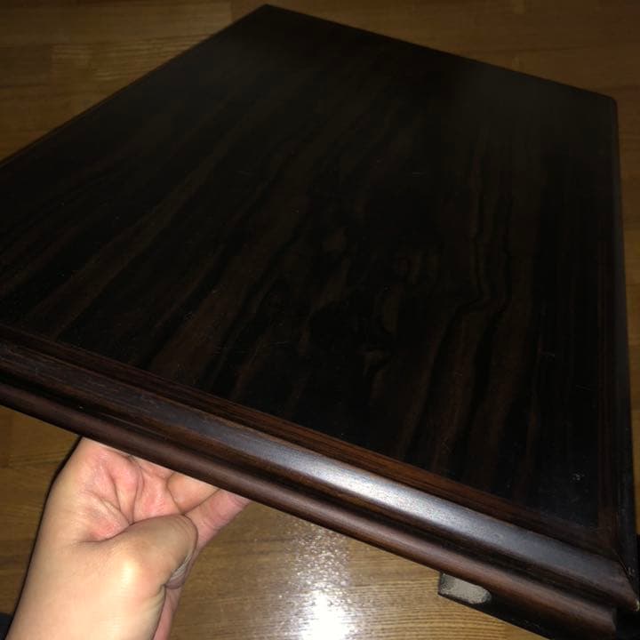 世界遺産屋久杉 芝実作 天然木オブジェくりぬき壺 屋久島 和 美木目