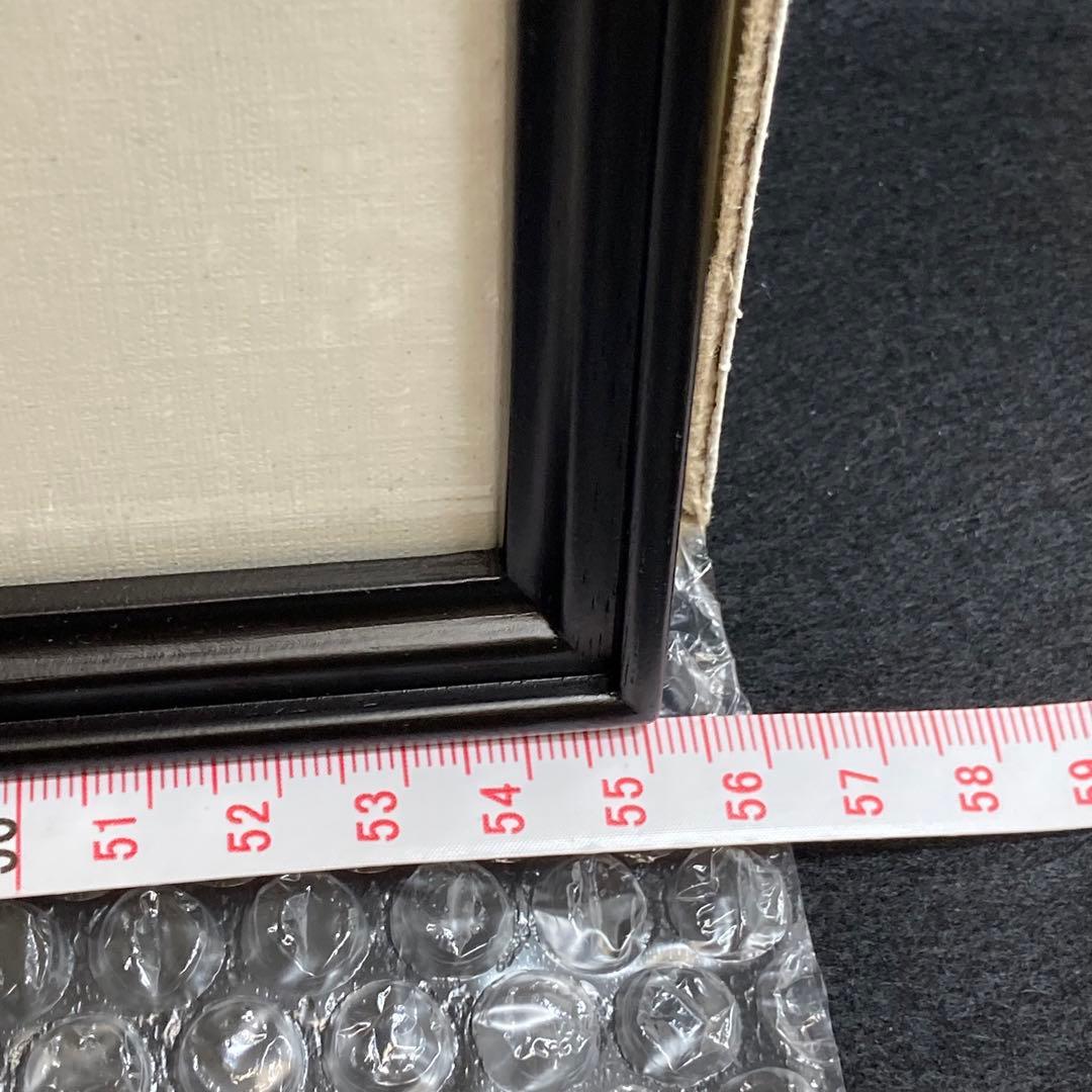 額付き！復刻版画　神奈川沖浪裏　葛飾北斎