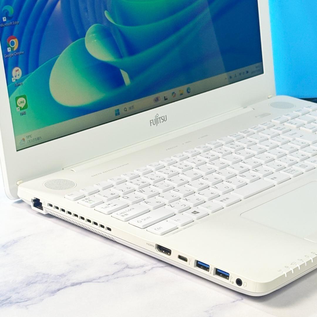 高性能☆Corei7・16GB・SSD・Win11・ホワイト・ノートパソコン - メルカリ