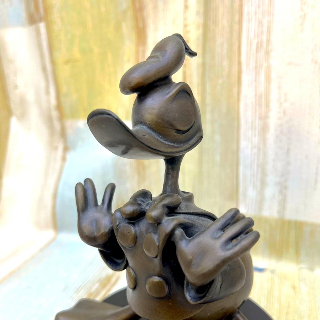 限定1000体★ドナルド ダック 生誕70周年記念 ブロンズ像 フィギュア