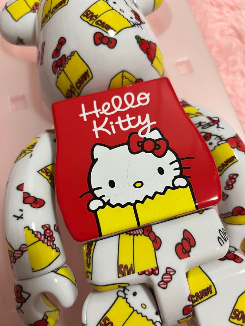 ベアブリック×ハローキティ展 50周年 限定品 BE@RBRICK ベアブリック