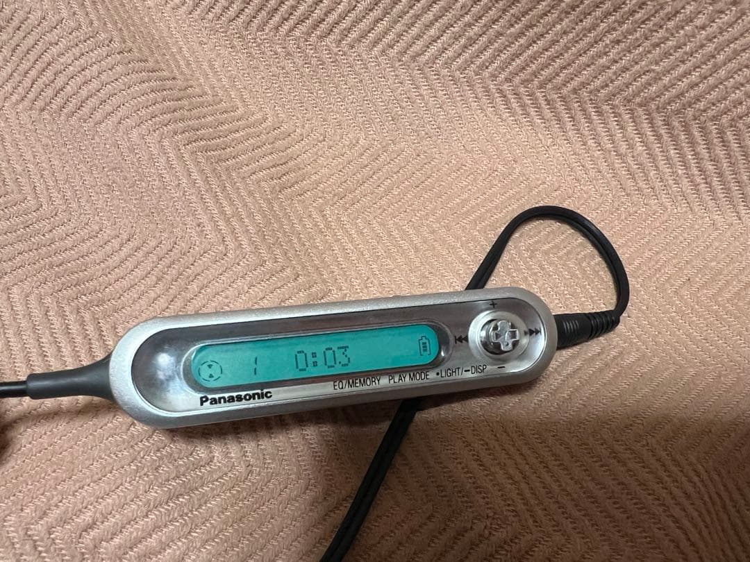 Panasonic パナソニック ポータブルMDプレーヤー SJ-MJ18