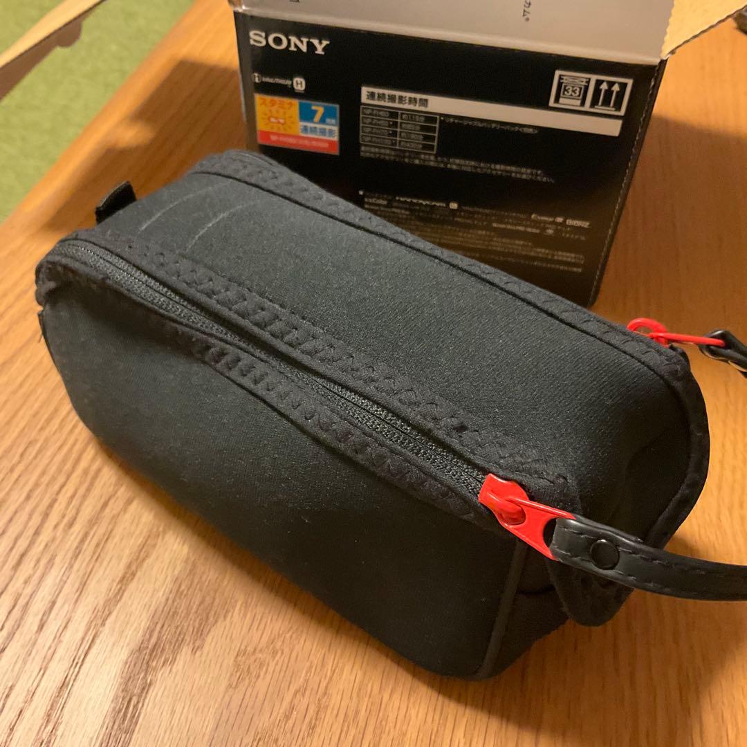 SONY HDR-CX500 ビデオカメラ 充電パック2個 ソフトケース付