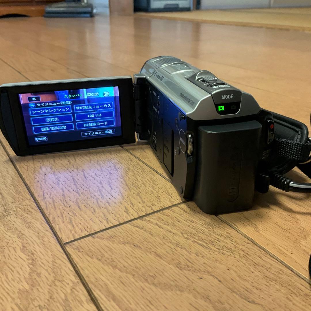 SONY HDR-CX500 ビデオカメラ 充電パック2個 ソフトケース付