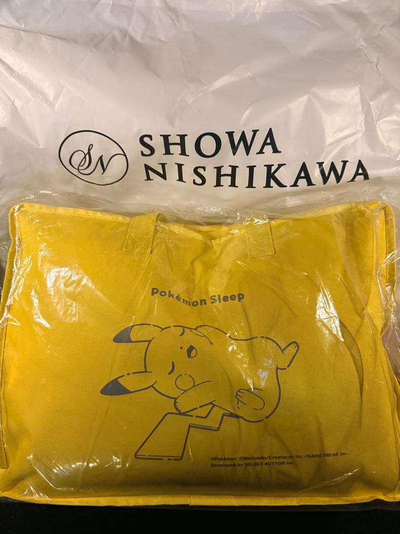 【限定品】シングル　ポケモンスリープ ピカチュウ　ニューマイヤーブランケット