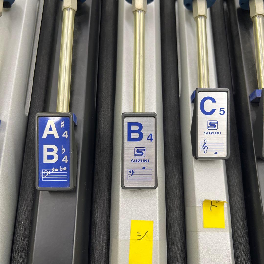 SUZUKI 音階　トーンチャイム　12本セット