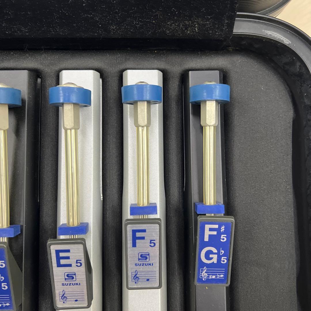 SUZUKI 音階　トーンチャイム　12本セット