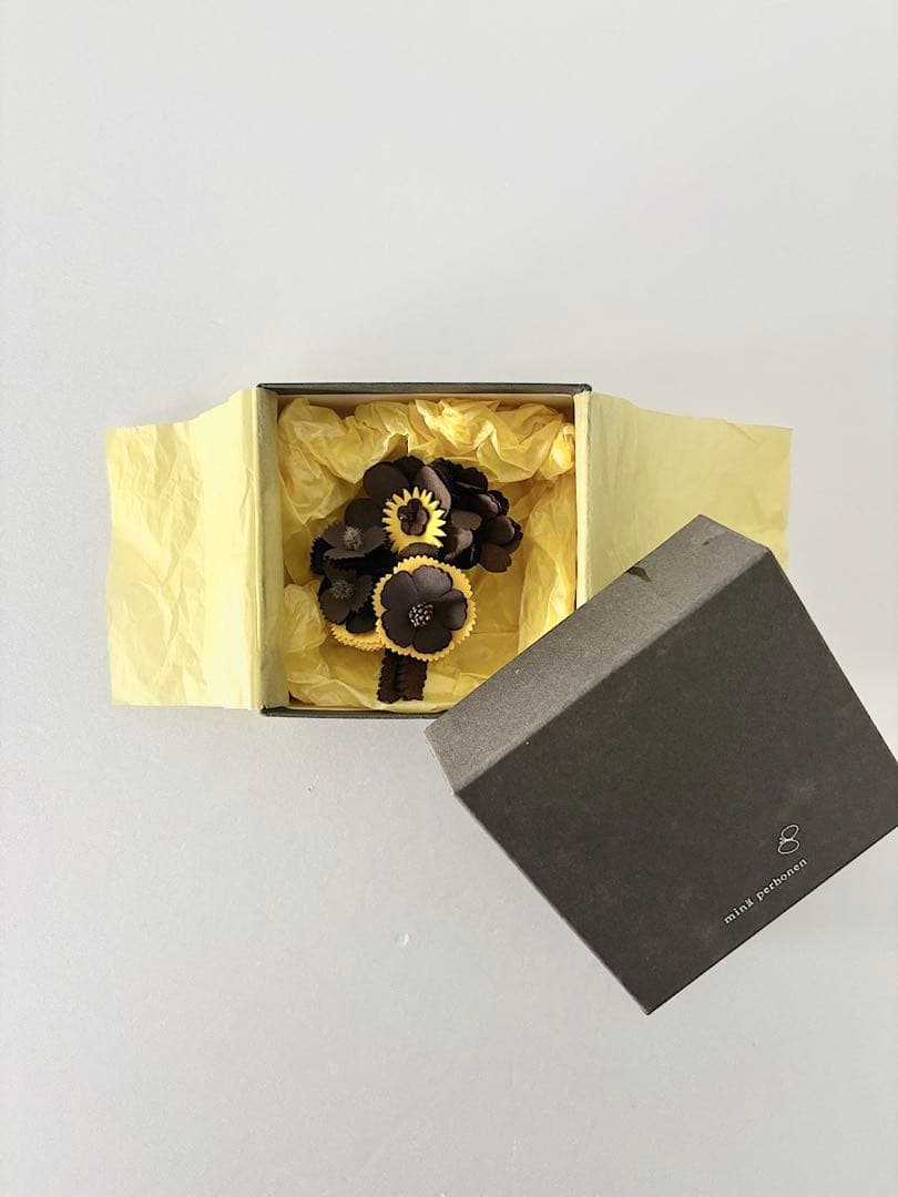 美品】mina perhonen joy ブローチ 定価1.1万