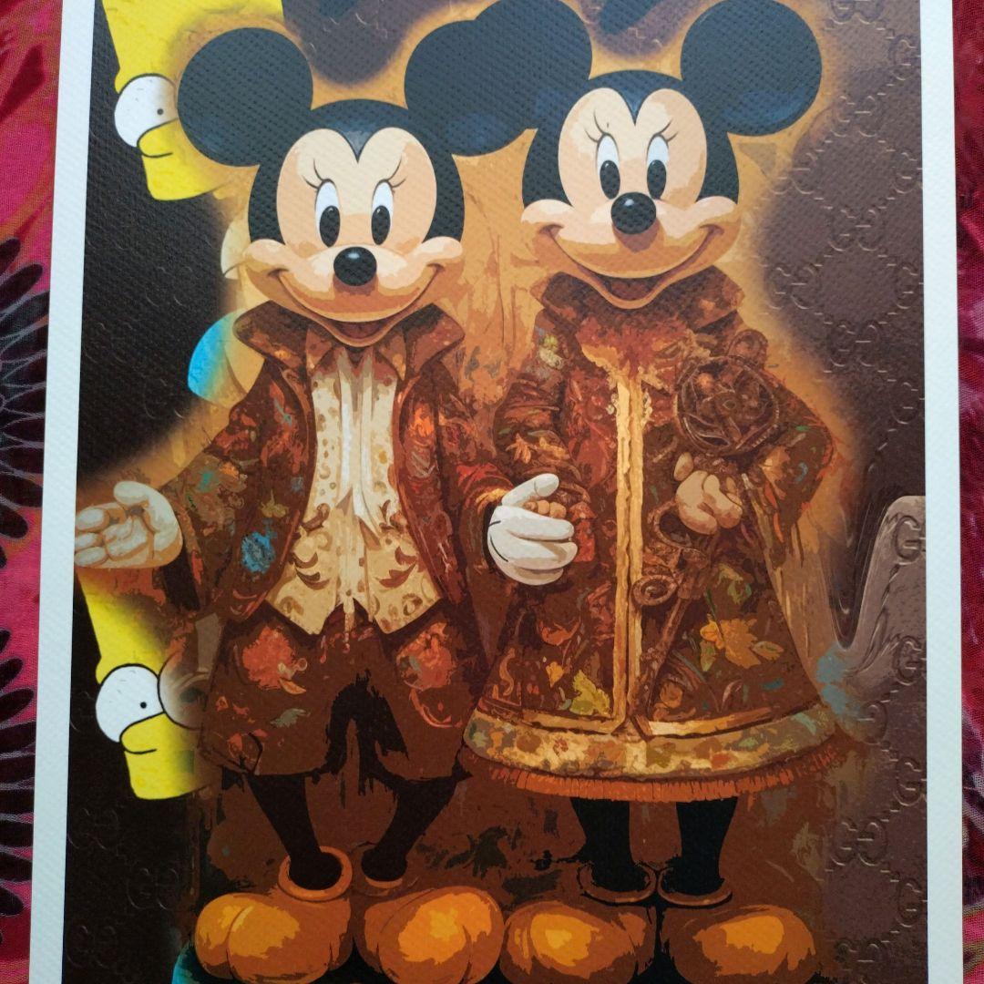 death nyc 世界限定100枚ミッキーマウス シンプソンズ ディズマランド