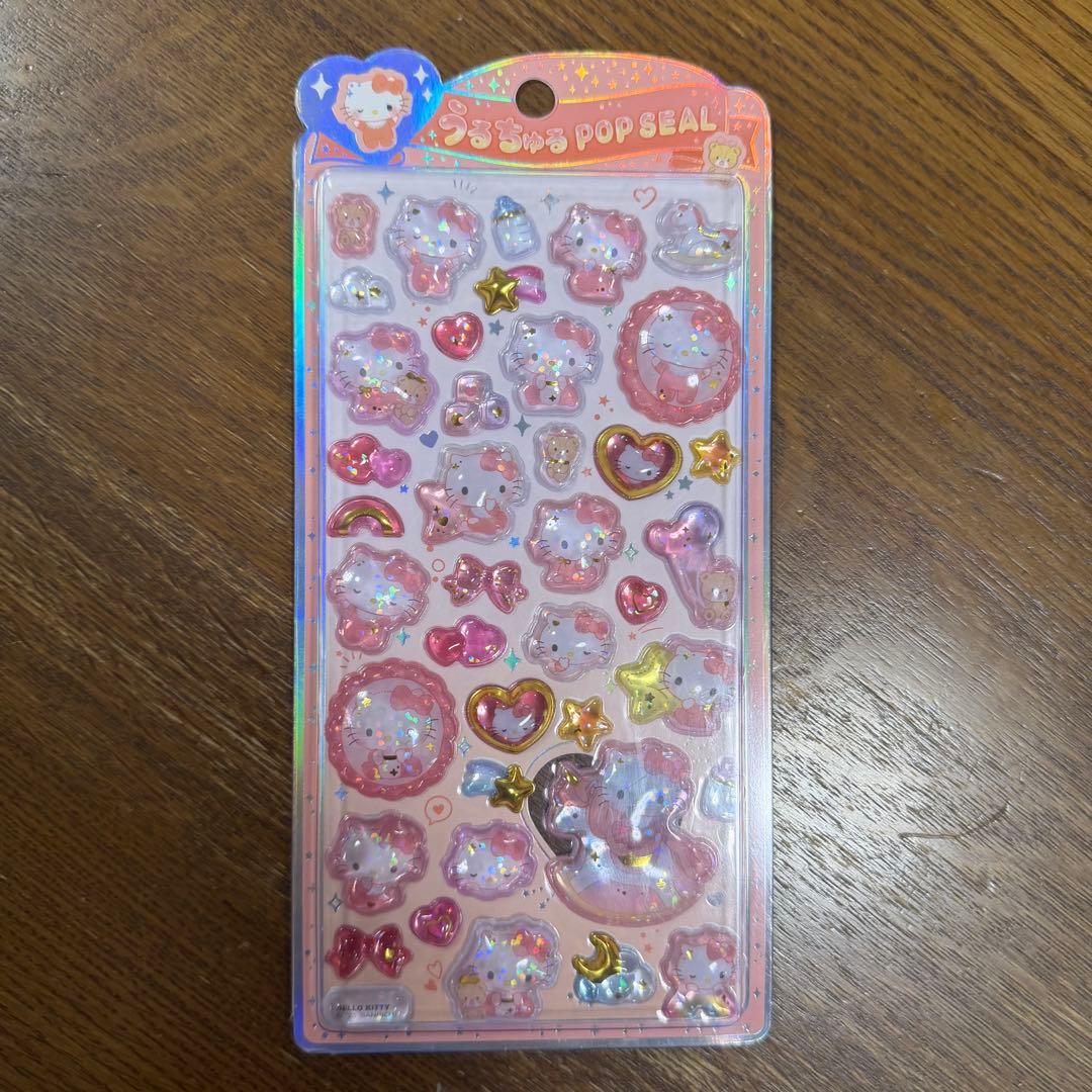 元旦値下げ中‼️ 【正規品】サンリオ うるちゅる ポップシール ベビー 日焼け